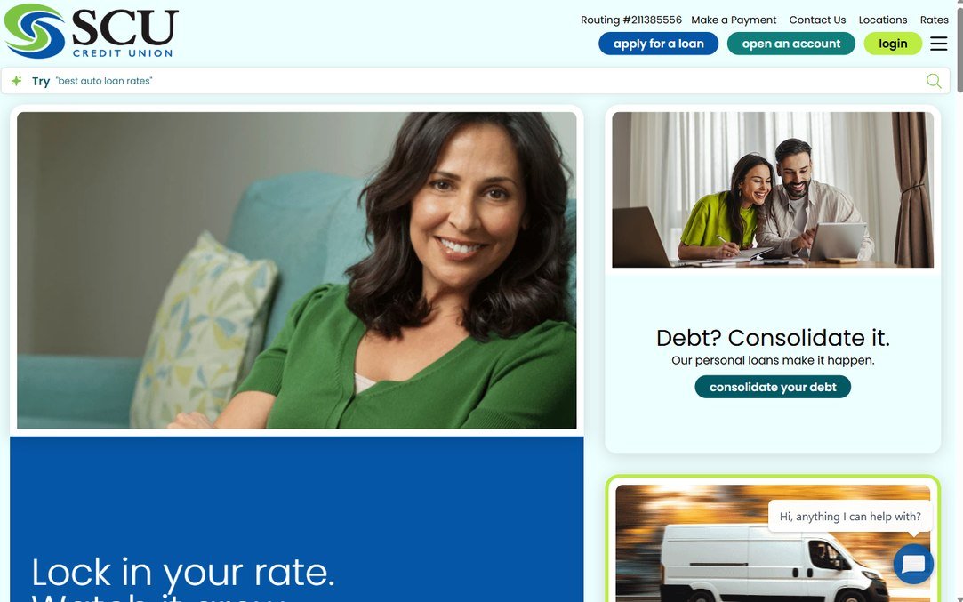 SCU Credit Union – scucu.org